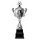 Barbican Double Tiered Silver Soccer Cup