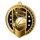 Noir Stainless Steel Basketball Classic Medal