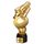 Frontier Classic Real Wood Clay Pigeon Shooting Trophy