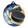 Polygon Stainless Steel Ice Hockey Medal