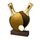 Sierra Classic Table Tennis Real Wood Trophy