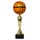 Merida Gold and Orange Basketball Trophy TL2062