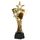 Classic Triple Star Gridiron Football Trophy