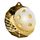 Polygon Classic Stainless Steel Floorball Medal