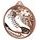 Ice Skating Boots White Classic Texture 3D Print Bronze Medal