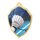 Molten Stainless Steel Badminton Medal