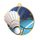 Aurum Stainless Steel Badminton Medal