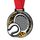 Giant Tennis Black Acrylic Medal