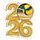 Volleyball 2026 Acrylic Medal