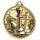 Chess Classic Texture 3D Print Gold Medal