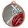 Cycling Color Texture 3D Print Bronze Medal