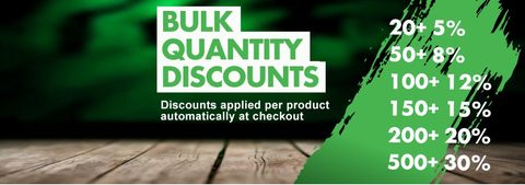 BULK QUANTITY DISCOUNTS