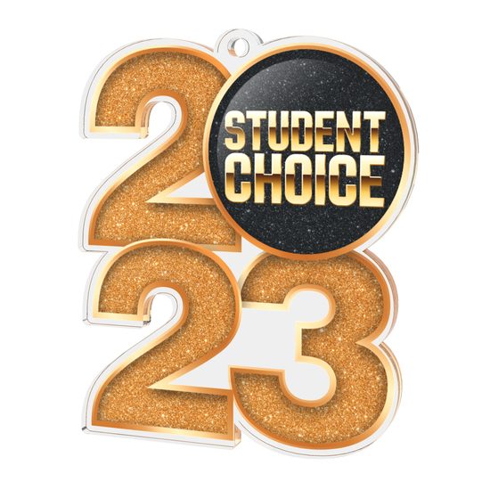 Student Choice 2023 Acrylic Medal