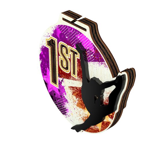 Highgrove Fusion Gymnastics 1st Place Gold Medal