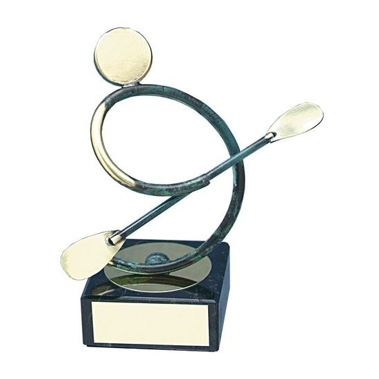 Bilbao Canoeing Handmade Metal Trophy