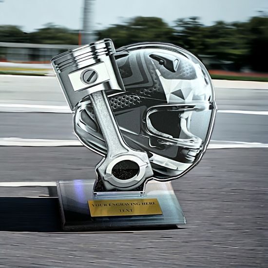 Cannes Printed Acrylic Moto Trophy | Trophy Monster ⭐ USA