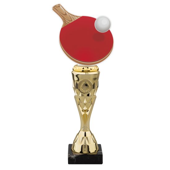 Table Tennis Acrylic Top Trophy