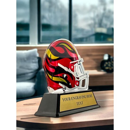 Oakland American Football Helmet Trophy