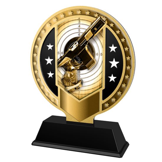 Sentinel Classic Stainless Steel Revolver shooting Trophy