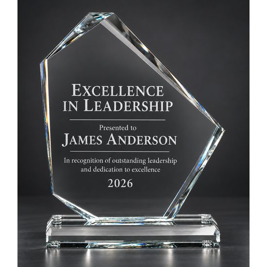 Benito Jade Crystal Award