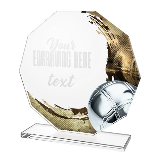 Hopper Petanque Glass Award