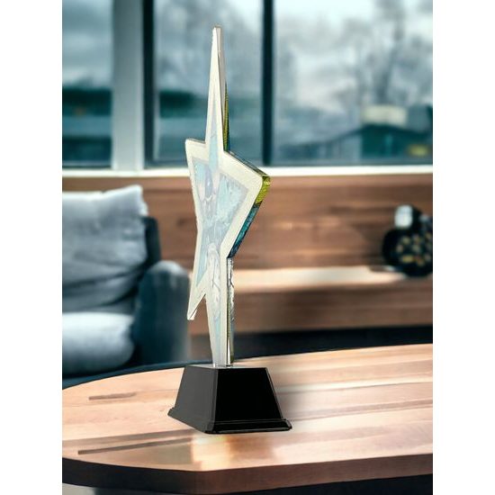 Gold Star Swimming Trophy