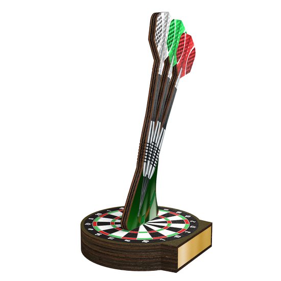 Grove Darts Real Wood Trophy