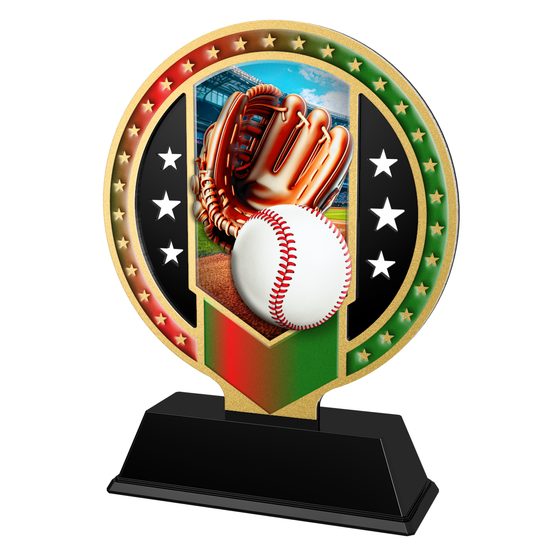 Sentinel Stainless Steel Baseball Trophy
