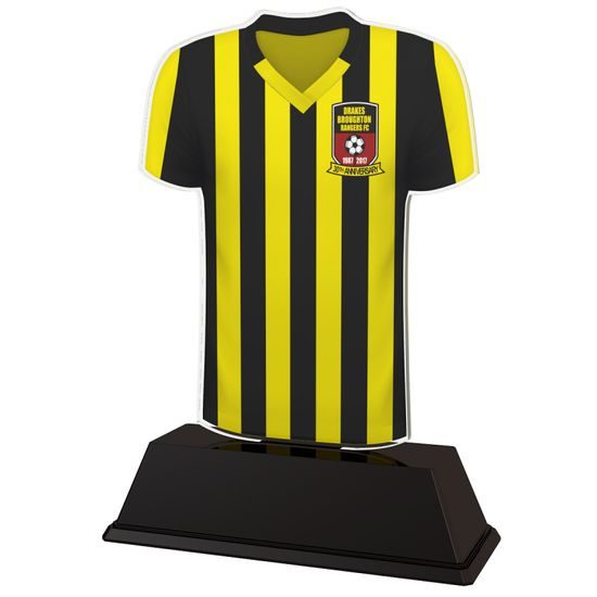 Soccer Shirt Custom Made Acrylic Award