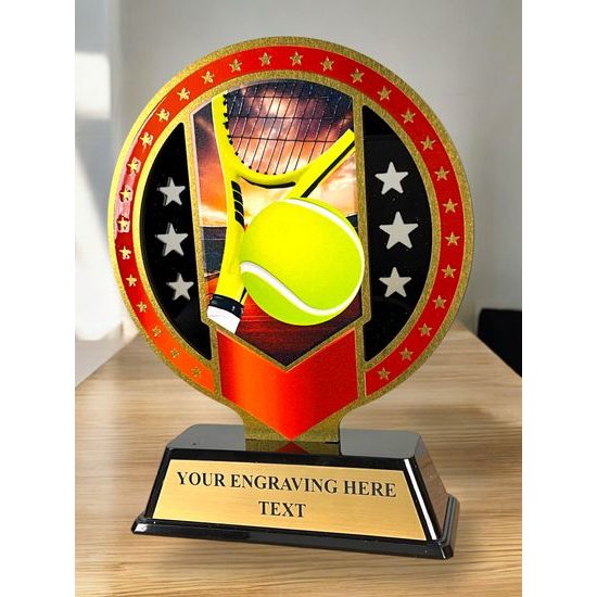 Sentinel Stainless Steel Tennis Trophy