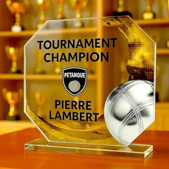Hutton Pétanque Glass Award