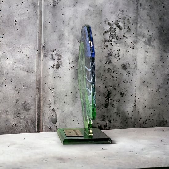 Cannes Printed Acrylic Lacrosse Trophy