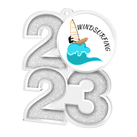 Windsurfing 2023 Acrylic Medal