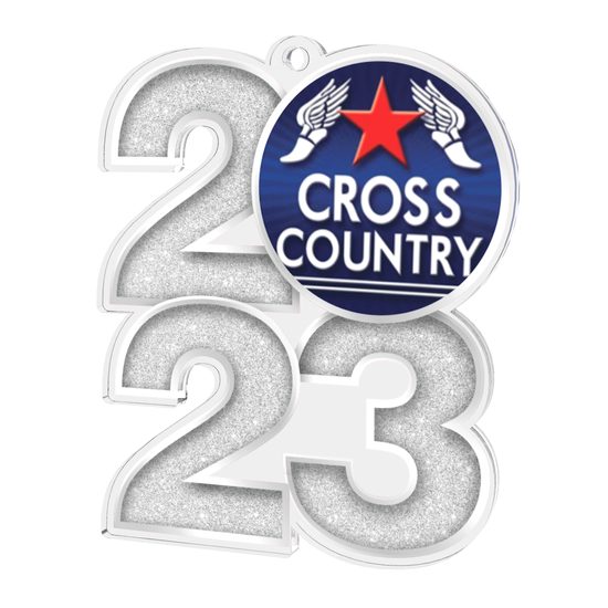 Cross Country 2023 Acrylic Medal