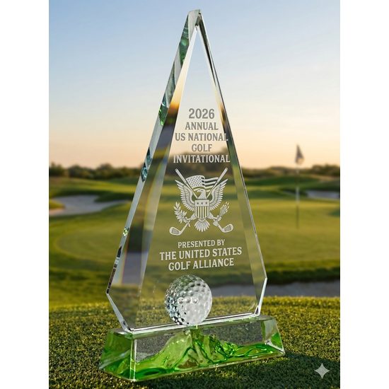 Omaha Crystal Golf Award