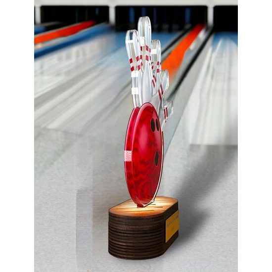 Altus Color Bowling Trophy