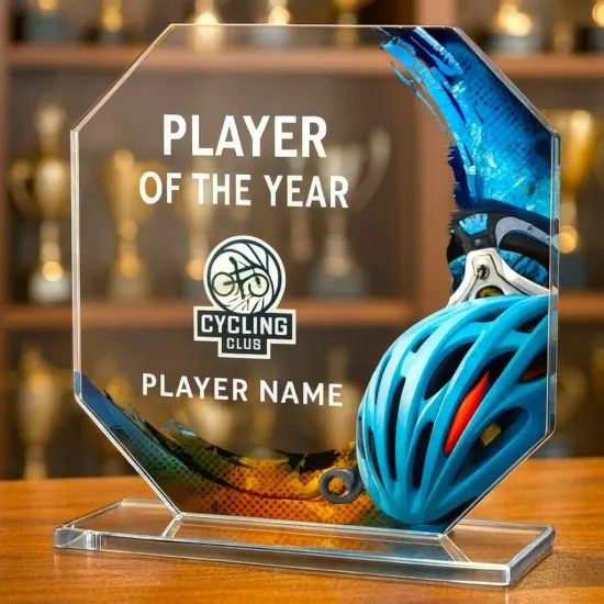 Hutton Cycling Glass Award