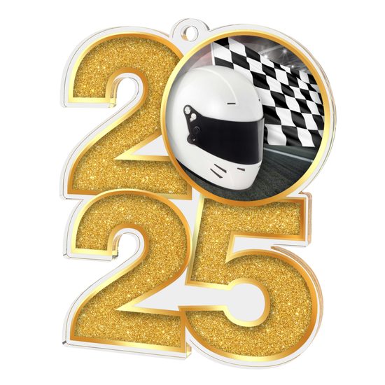 Motorsport 2025 Acrylic Medal