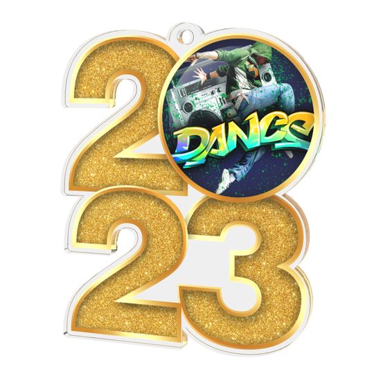 Street Dance Acrylic 2023 Medal