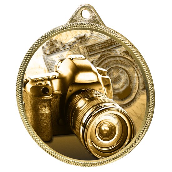 Photography Classic Texture 3D Print Gold Medal