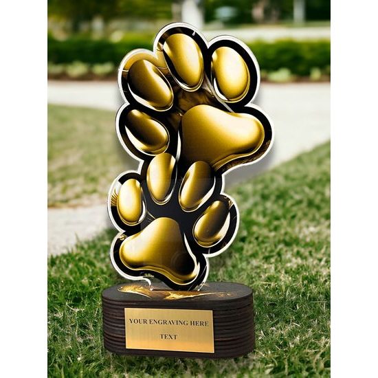 Altus Classic Dog Paw Trophy