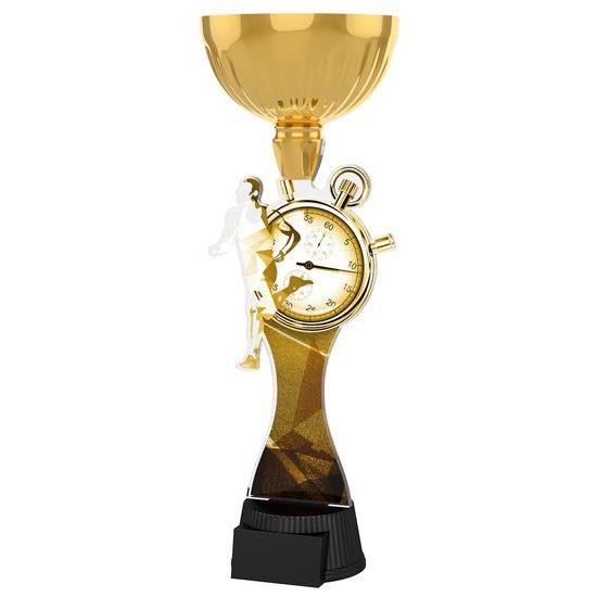 Vancouver Classic Running Stopwatch Gold Cup Trophy