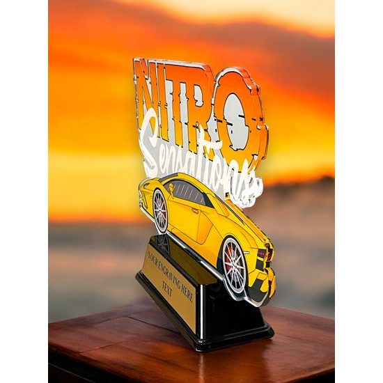 Edison Vehicle Custom Made Acrylic Award