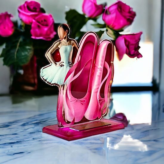 Cannes Printed Acrylic Ballet Trophy