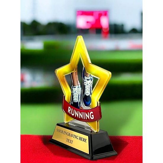 Mini Star Running Trophy