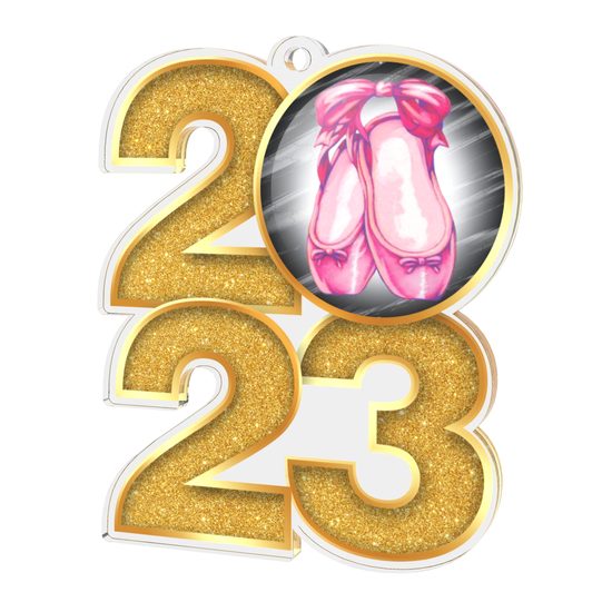 Ballet Shoes 2023 Acrylic Medal