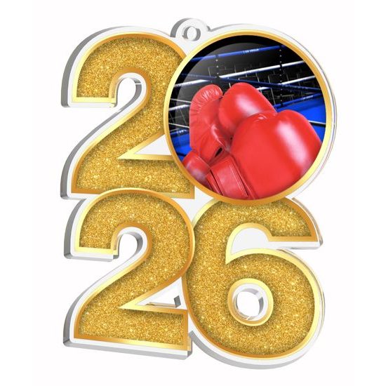 Martial Arts 2026 Acrylic Medal