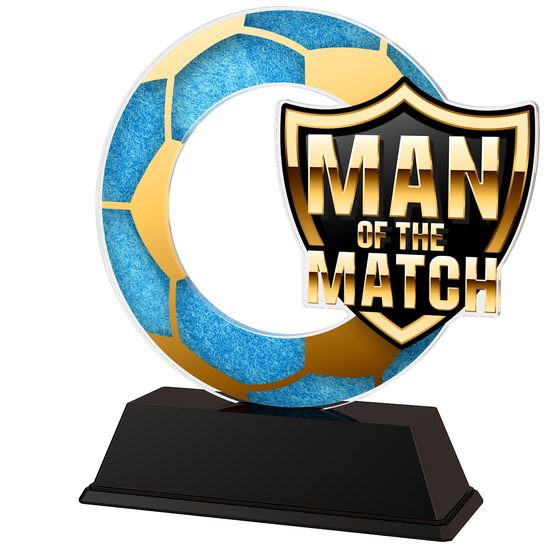Rio Soccer Man of the Match Trophy