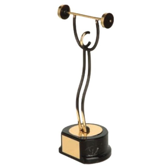 Valencia Weightlifting Handmade Metal Trophy