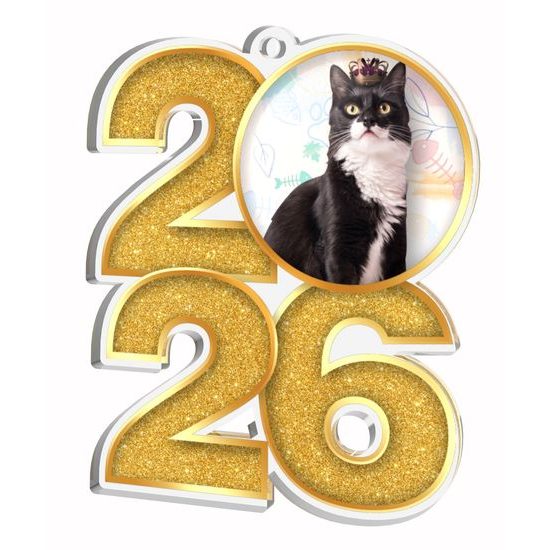 Cat 2026 Acrylic Medal